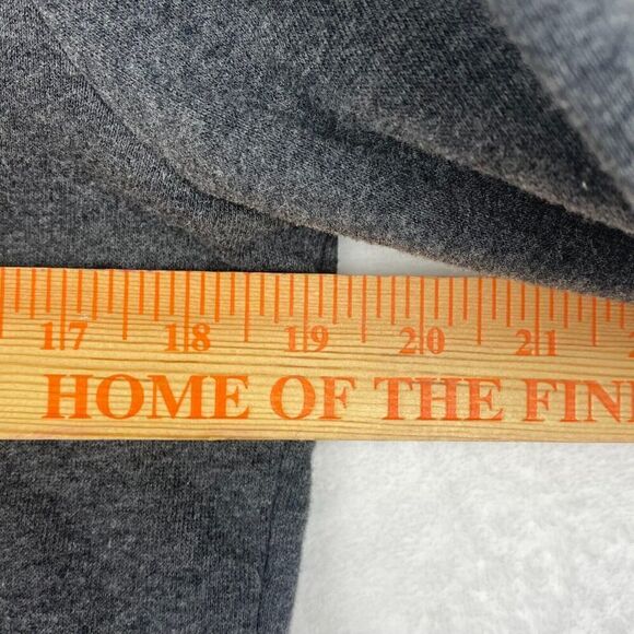 Disney Mickey Mouse Sweater Womens Small Gray Hoodie Sweatshirt Pullover - Picture 4 of 8